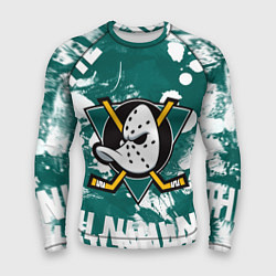 Мужской рашгард Анахайм Дакс Anaheim Ducks