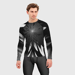 Рашгард мужской Абстракция 353-3, цвет: 3D-принт — фото 2