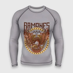 Рашгард мужской Ramones Eagle, цвет: 3D-принт