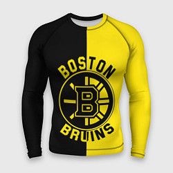 Рашгард мужской Boston Bruins, Бостон Брюинз, цвет: 3D-принт