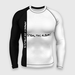 Рашгард мужской System of a Down - Steal This Album!, цвет: 3D-принт