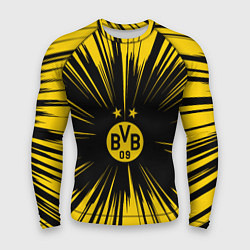 Рашгард мужской Borussia Dortmund Crush Theme, цвет: 3D-принт