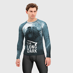 Рашгард мужской The Long Dark медведь, цвет: 3D-принт — фото 2