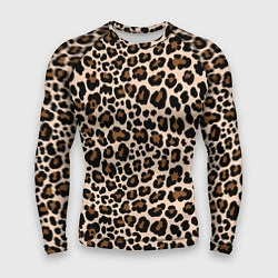 Рашгард мужской Леопардовые Пятна, цвет: 3D-принт