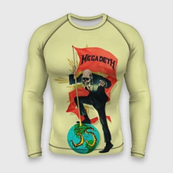 Рашгард мужской Megadeth world, цвет: 3D-принт