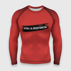 Рашгард мужской VIVA LA RESISTENCIA, цвет: 3D-принт