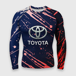 Рашгард мужской Toyota градиент, цвет: 3D-принт