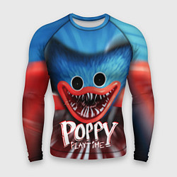 Мужской рашгард ХАГИ ВАГИ, Я ТЕБЯ ПОЙМАЛ POPPY PLAYTIME ИГРА