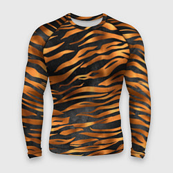Рашгард мужской В шкуре тигра, цвет: 3D-принт