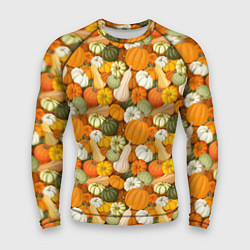 Рашгард мужской Тыквы Pumpkin, цвет: 3D-принт
