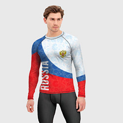 Рашгард мужской RUSSIA SPORT STYLE РОССИЯ СПОРТИВНЫЙ СТИЛЬ, цвет: 3D-принт — фото 2