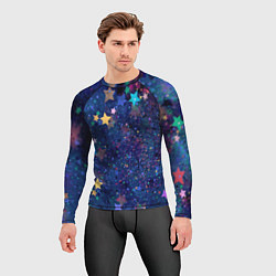 Рашгард мужской Звездное небо мечтателя, цвет: 3D-принт — фото 2