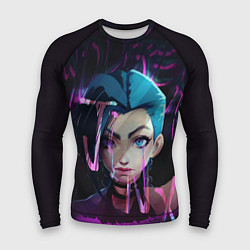 Рашгард мужской League Of Legends Jinx neon, цвет: 3D-принт