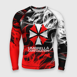 Рашгард мужской Umbrella Corporation Fire, цвет: 3D-принт