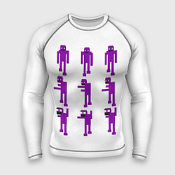 Рашгард мужской Five Nights At Freddys purple guy, цвет: 3D-принт