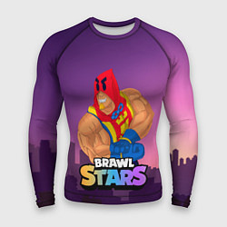 Рашгард мужской GROM BRAWL STARS NIGHT CITY, цвет: 3D-принт