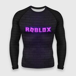 Рашгард мужской ROBLOX NEON LOGO ИГРА РОБЛОКС, цвет: 3D-принт