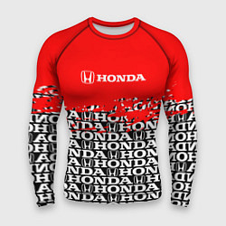 Рашгард мужской Honda - Pattern, цвет: 3D-принт