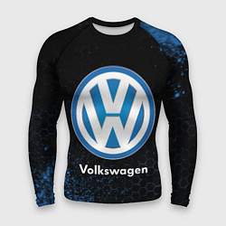Рашгард мужской Volkswagen - Объемный, цвет: 3D-принт