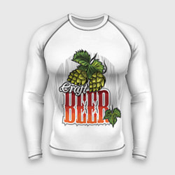 Рашгард мужской Крафтовое Пиво Beer, цвет: 3D-принт