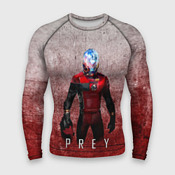 Рашгард мужской Prey Grey and blood, цвет: 3D-принт