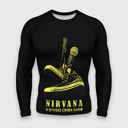 Рашгард мужской Nirvana Нирвана, цвет: 3D-принт