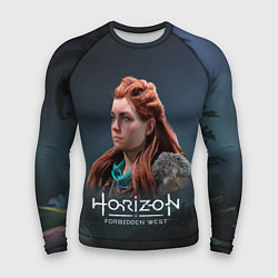 Рашгард мужской Элой Aloy Horizon Forbidden West, цвет: 3D-принт