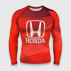 Рашгард мужской HONDA хонда, цвет: 3D-принт