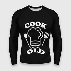 Рашгард мужской Cook old Старый повар Куколд, цвет: 3D-принт