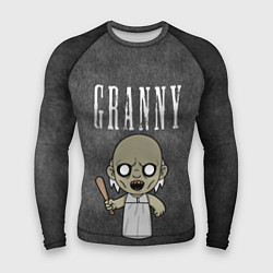 Рашгард мужской Бабуля, цвет: 3D-принт