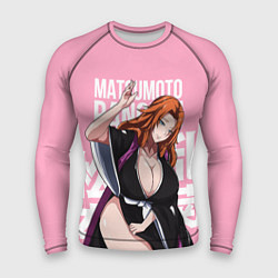 Рашгард мужской Matsumoto Rangiku, цвет: 3D-принт