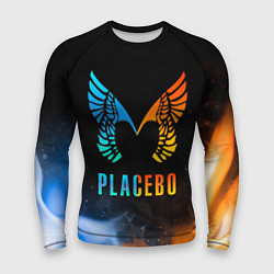 Рашгард мужской Placebo, Logo, цвет: 3D-принт