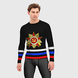 Рашгард мужской ВЕЛИКАЯ ОТЕЧЕСТВЕННАЯ 3 ЛИНИИ, цвет: 3D-принт — фото 2