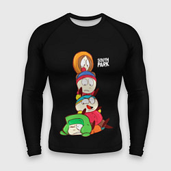 Рашгард мужской Южный парк персонажи - South Park, цвет: 3D-принт