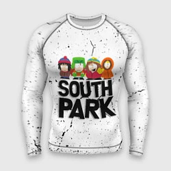 Рашгард мужской Южный парк мультфильм - персонажи South Park, цвет: 3D-принт