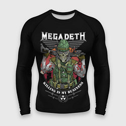 Рашгард мужской MEGADETH killing is my business, цвет: 3D-принт
