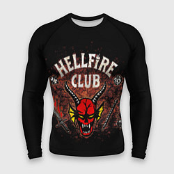 Рашгард мужской Hellfire club, цвет: 3D-принт