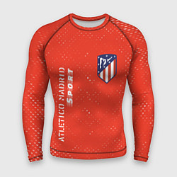 Рашгард мужской АТЛЕТИКО Atletico Madrid Sport Гранж, цвет: 3D-принт