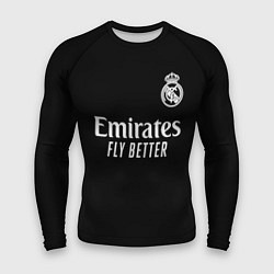 Рашгард мужской Real Madrid Vinicius Jr Реал Мадрид Винисиус, цвет: 3D-принт