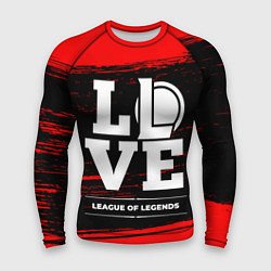 Рашгард мужской League of Legends Love Классика, цвет: 3D-принт