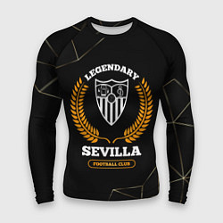 Рашгард мужской Лого Sevilla и надпись Legendary Football Club на, цвет: 3D-принт