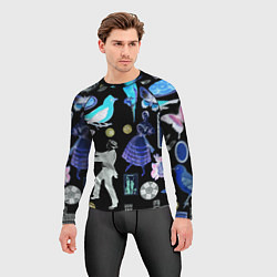 Рашгард мужской Underground pattern Fashion 2077, цвет: 3D-принт — фото 2