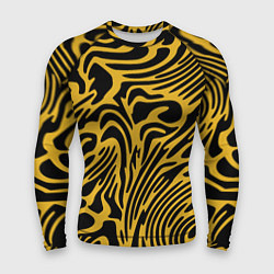Рашгард мужской Имитация шкуры тигра - паттерн, цвет: 3D-принт