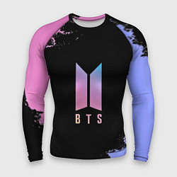 Рашгард мужской BTS Blue And Pink, цвет: 3D-принт