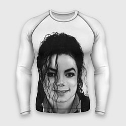 Рашгард мужской Майкл Джексон Фото, цвет: 3D-принт