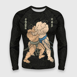 Рашгард мужской Сумо, цвет: 3D-принт