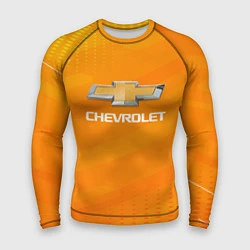 Рашгард мужской Chevrolet абстракция, цвет: 3D-принт