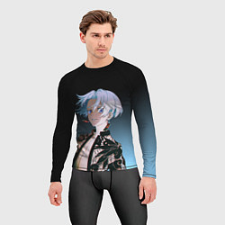 Рашгард мужской Взгляд Изана, цвет: 3D-принт — фото 2