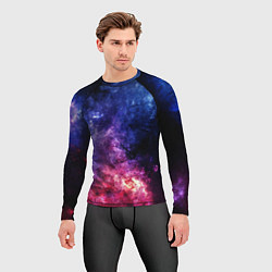 Рашгард мужской Космическая туманность Млечного пути, цвет: 3D-принт — фото 2