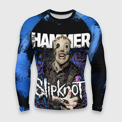 Рашгард мужской Slipknot hammer blue, цвет: 3D-принт